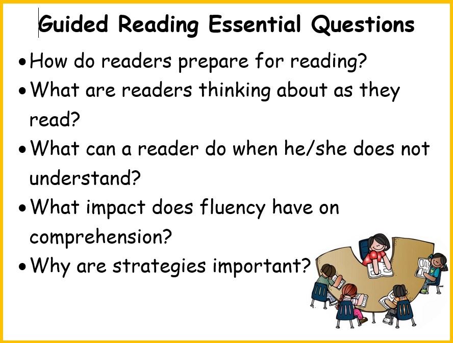 Guided Reading Essential Questions Guided Reading Essential Questions